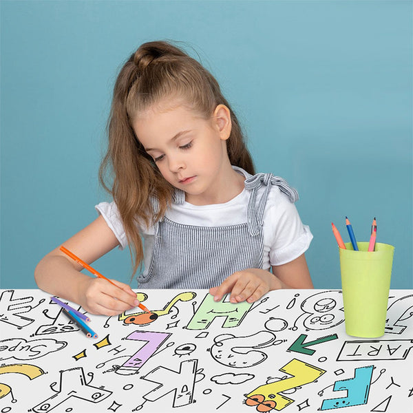 DRAWLL - Children Drawing Roll (3 meters) - Coloring Paper Roll