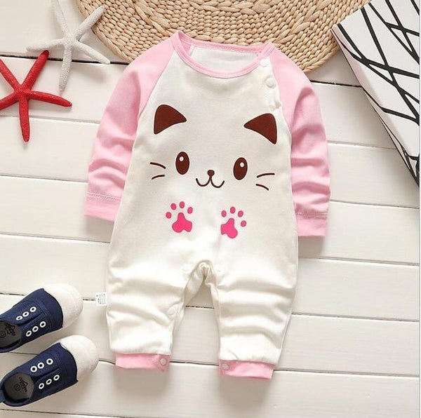 Pajama One Piece Jumpsuit Reasons To Cotton - Kitten – 👶 Serene